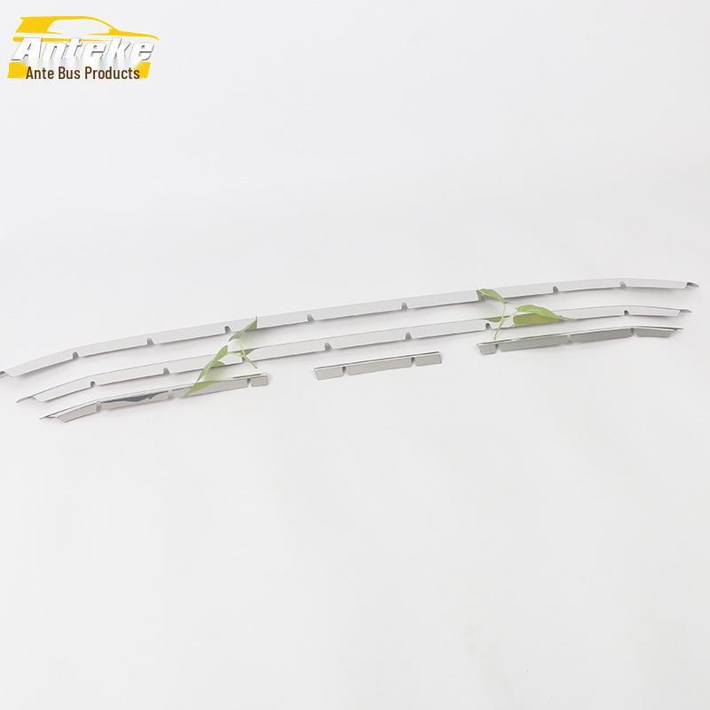 Stainless Steel Front Bumper Grille Trim for Wuling 22 Xingchi - Anti-Scratch Bright Strip Accessory