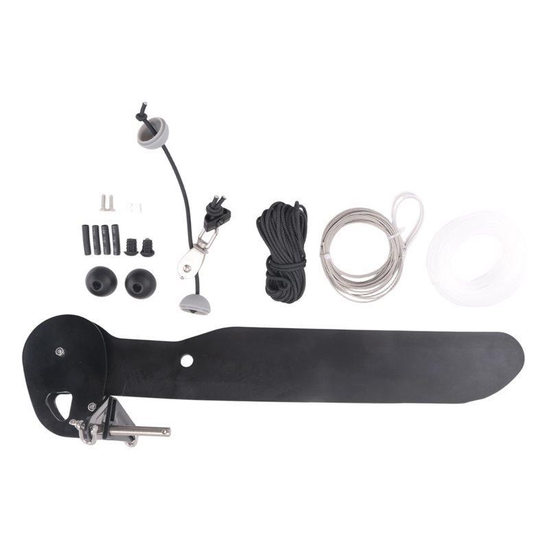 Ruder-Set Lenkungssteuerungs-Teile Werkzeugsatz Meeresboot Angelboot Kajak Heck-Richtungs-Ruder Heck