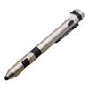 1 Ballpoint In Multifunctional 5 Pen Multitool Pen With Compasses Led Light Touchscreen Pen Screwdriver And Phone Holder