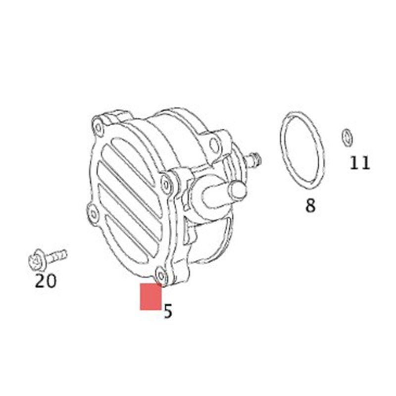 Car Brake Vacuum Pump Parts A6462300165 For Mercedes Benz Sprinter 906 639 904 W203 W204 C200 C220 Power Brake Booster System