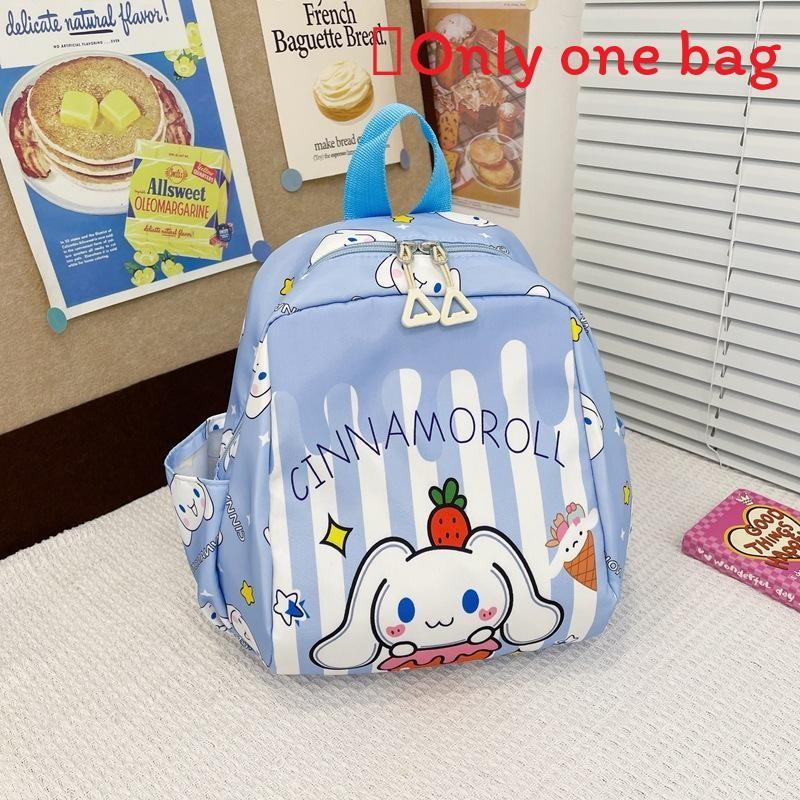 

Cartoon Cute Sanrio Printed Backpack Nylon Breathable Large Capacity Kids For Cinnamoroll