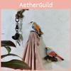 Bird Wall Hook Entryway Decor With Durable Resin Design Great For Organizing