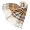 Used [IMC] Cashmere Muffler 100% Cashmere Check Pattern Muffler 0