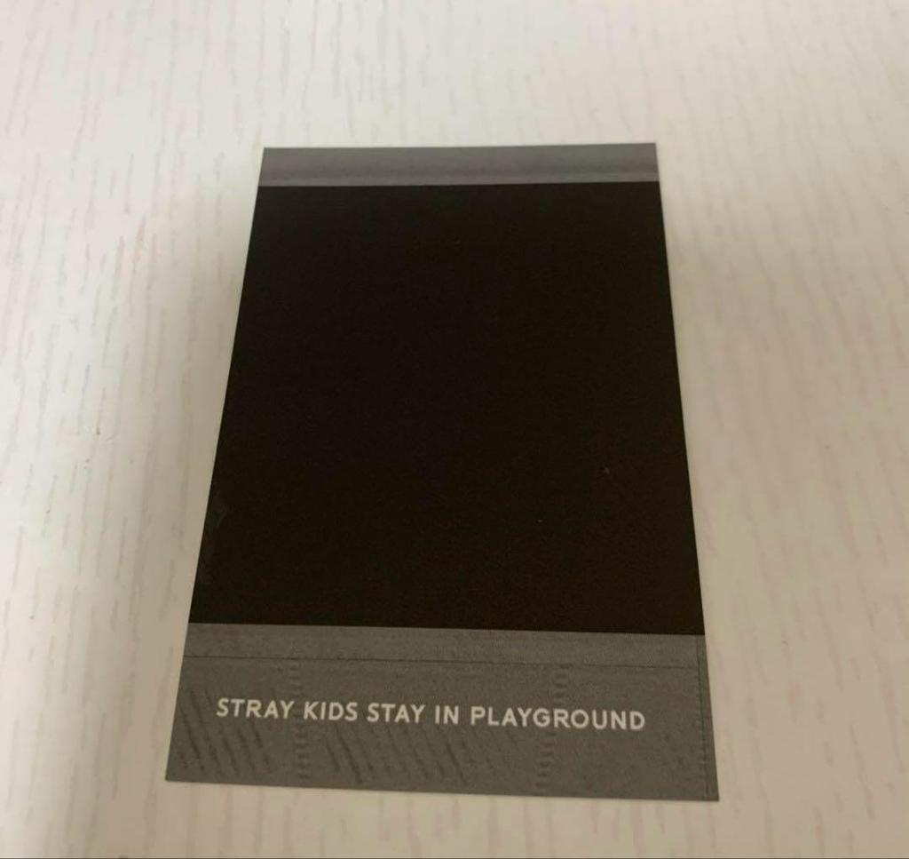[USED] Straykids Reno Stay in Playground Trading Card Polaroid