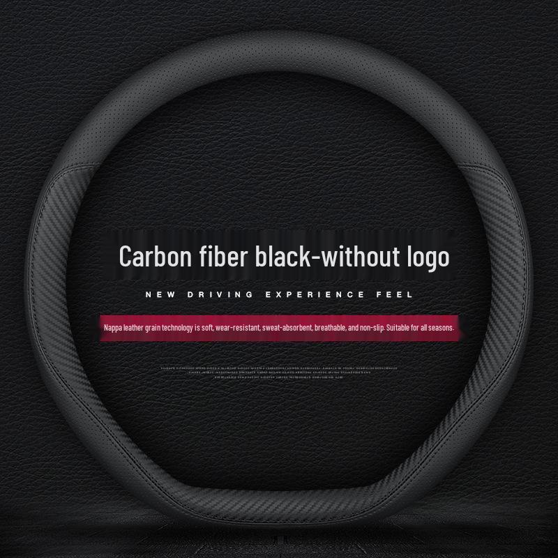 VW Steering Wheel Covers Compatible with Lavida, Sagitar, T-Roc, Polo, Tayron X, Magotan, Tiguan L, Bora, Lamando - Fits New & Old Models.