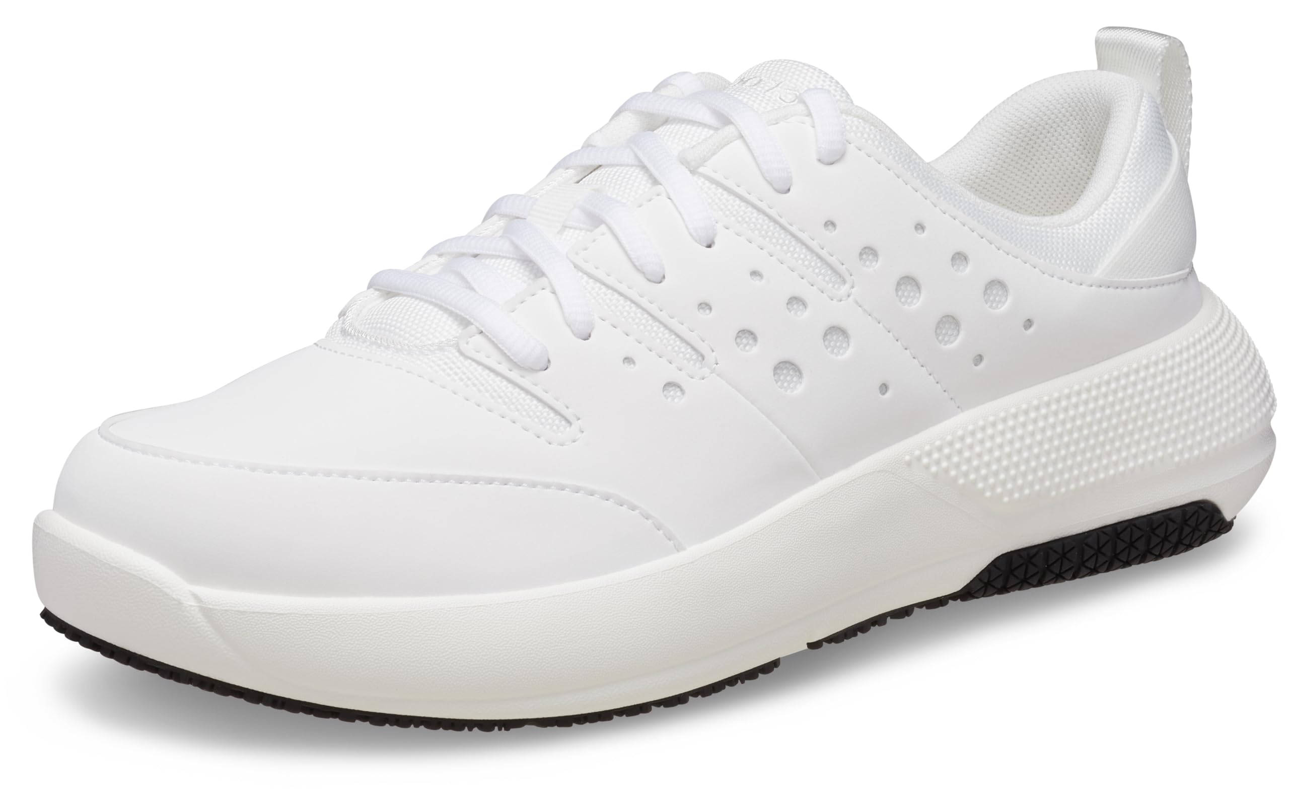 

Crocs On the Clock Work Sneakers, Men s, White/White, Size 28cm