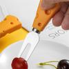 1ks sýrové nože, příbory, dřevěná rukojeť, ocel, nerezová špachtle na máslo, vidlička, lžíce, plochá lopatka, kreativní kuchyňské nástroje pro vaření