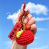Hangli Cute Wool Persimmon Keychain Pendant