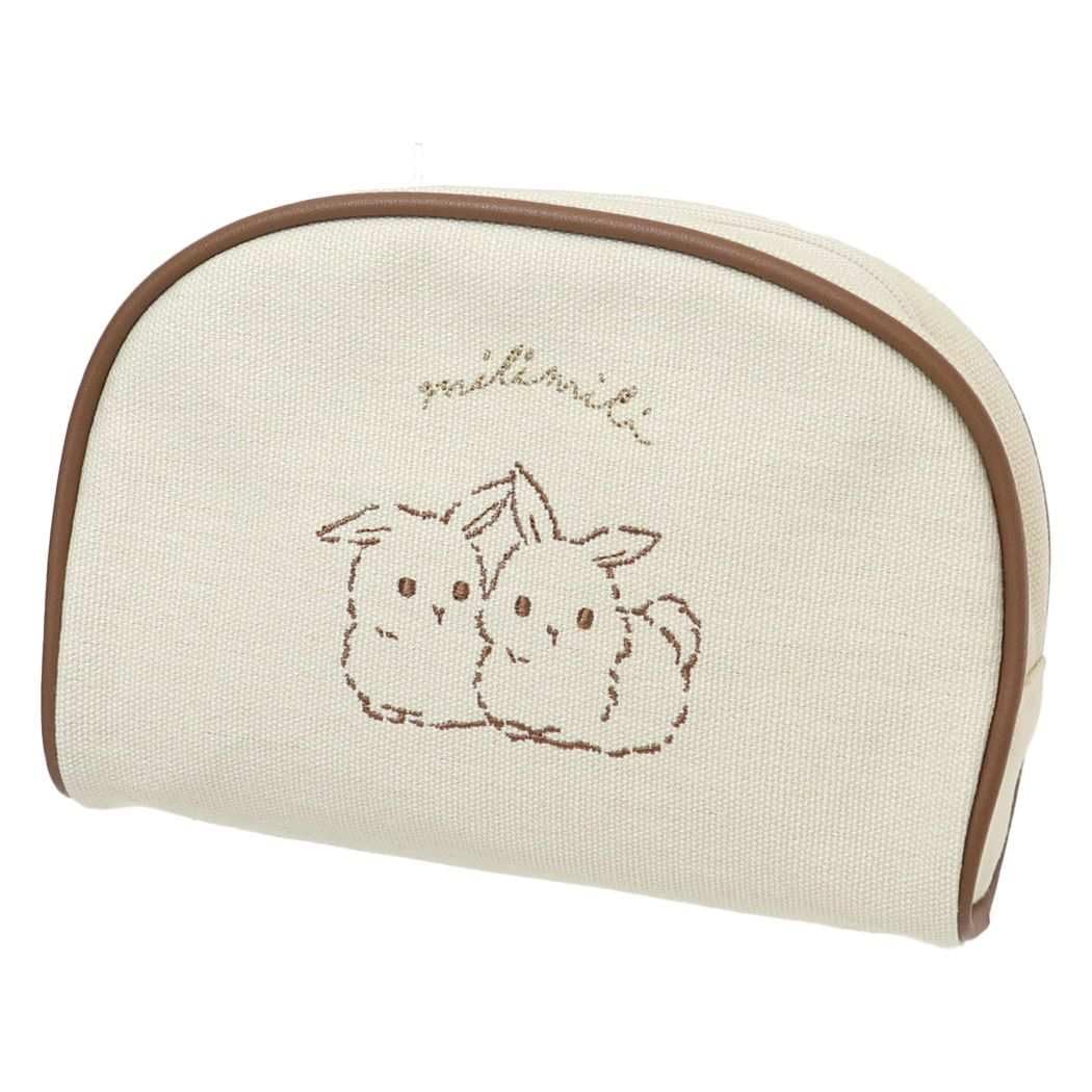 milimili [Косметичка] Круглая Сумка-косметичка Кролик Животное