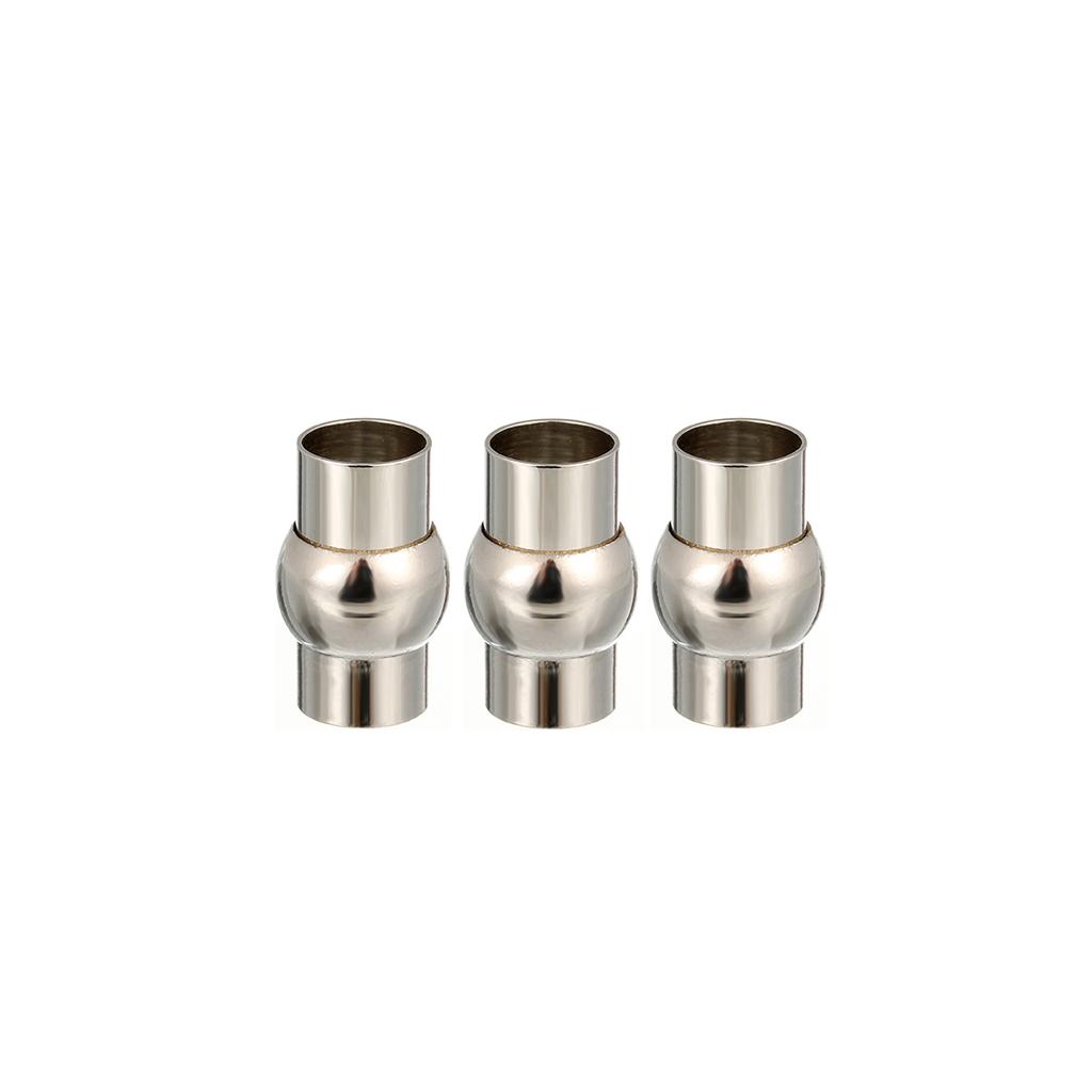 10pcs Strong Magnetic Clasps Metal Ball Magnet Buckle End Clasps Connectors For DIY Jewelry Making Bracelet Necklace Accessories