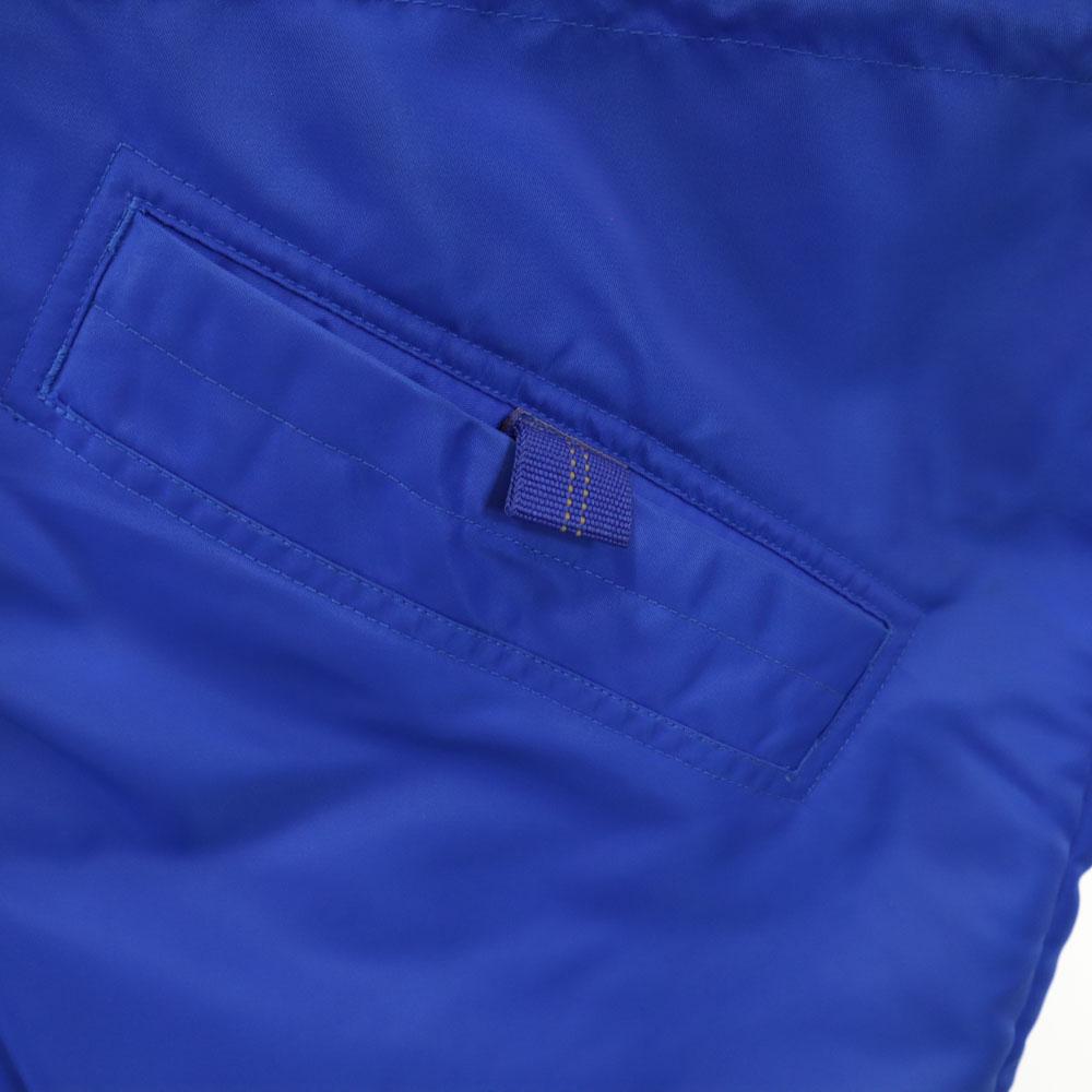 unused NIKE 90s 00s White Tag Deadstock Batting coat L blue Back bore Men's Used