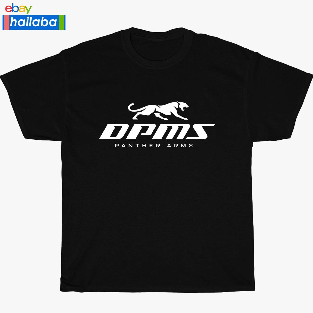 

DPMS Panther Arms Firearms Logo Black/Navy/Sport Grey/White Men s T shirt S-3XL 4XL