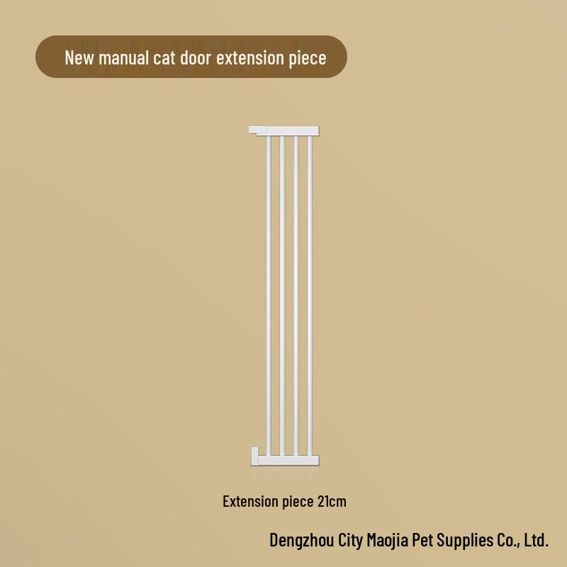 Large No-Drill Pet Gate: Dog Isolation, Cat Guardrail, and Anti-Cat Barrier
