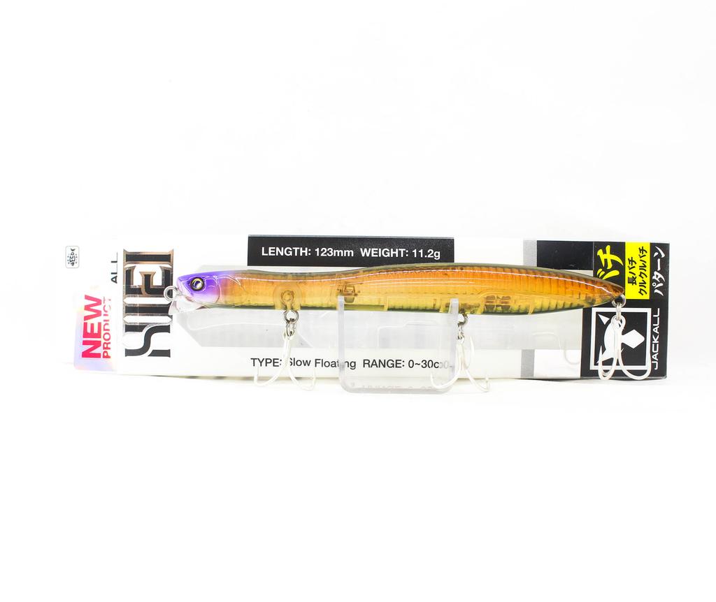 Jackall Hiei 123SF Slow Floating Lure Aka Bachi (7846)