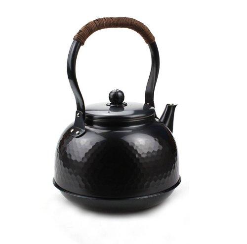 Shinkodo Makoto Pure Copper Black Copper Finish Hammered Kettle 2.3L BC-7 1896g Black