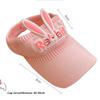 New Kids Sun Hats Children Summer Visors Cute Rabbit Wings Bunny Hat Summer Hat for Kids Boys Girls Hats 3-12years Old