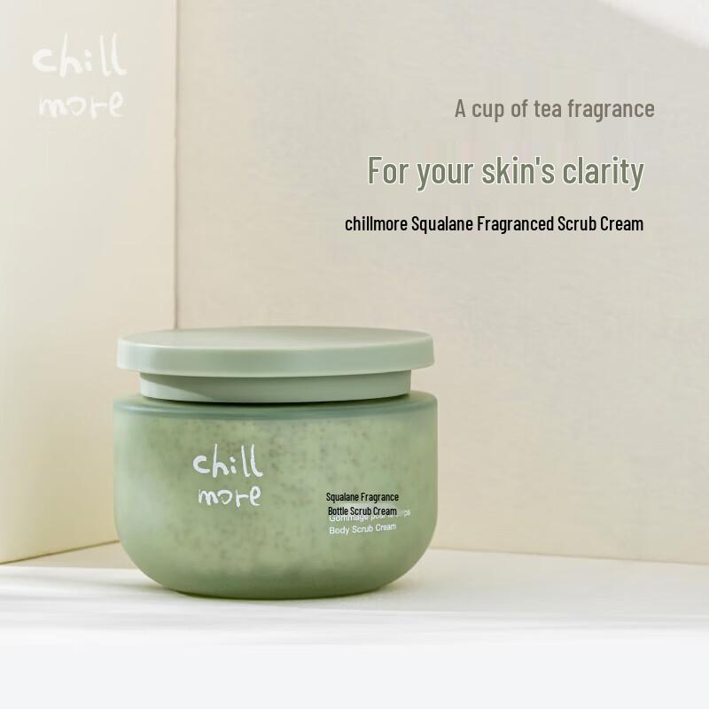 Chillmore Squalane Fragrance Body Scrub Cream