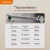 Cobbe Stainless Steel No-Drill Telescopic Rod