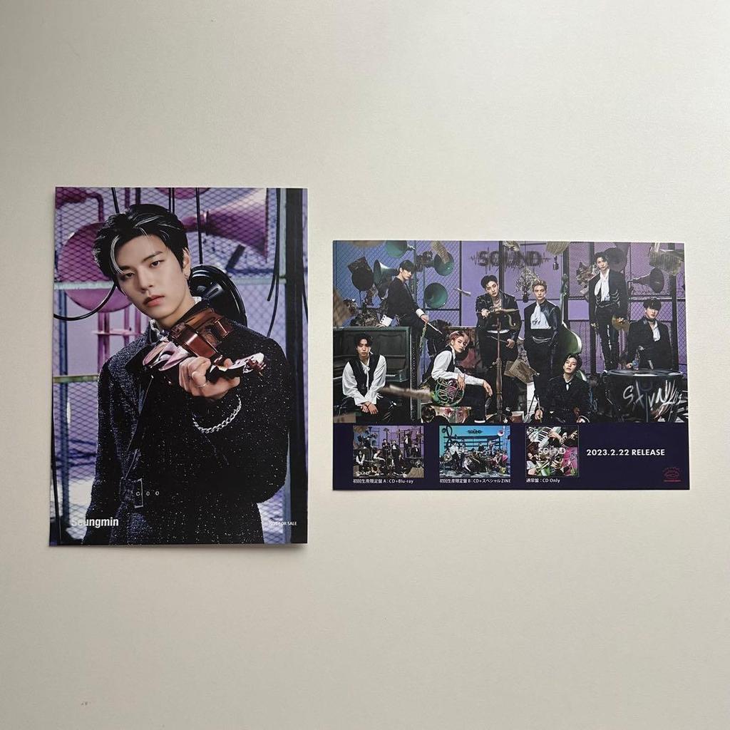 [USED] StrayKids Seungmin flyer