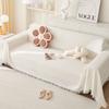 Cotton Yarn Woven Sofa Protective Cover One-piece Sofa Towel Cover Blanket Breathable Four-season Universal Sofa Cover