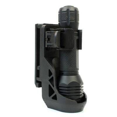 With Lever Side Lock Rotating Flashlight Holder Quick Unplug Flashlight Cover   Climbing