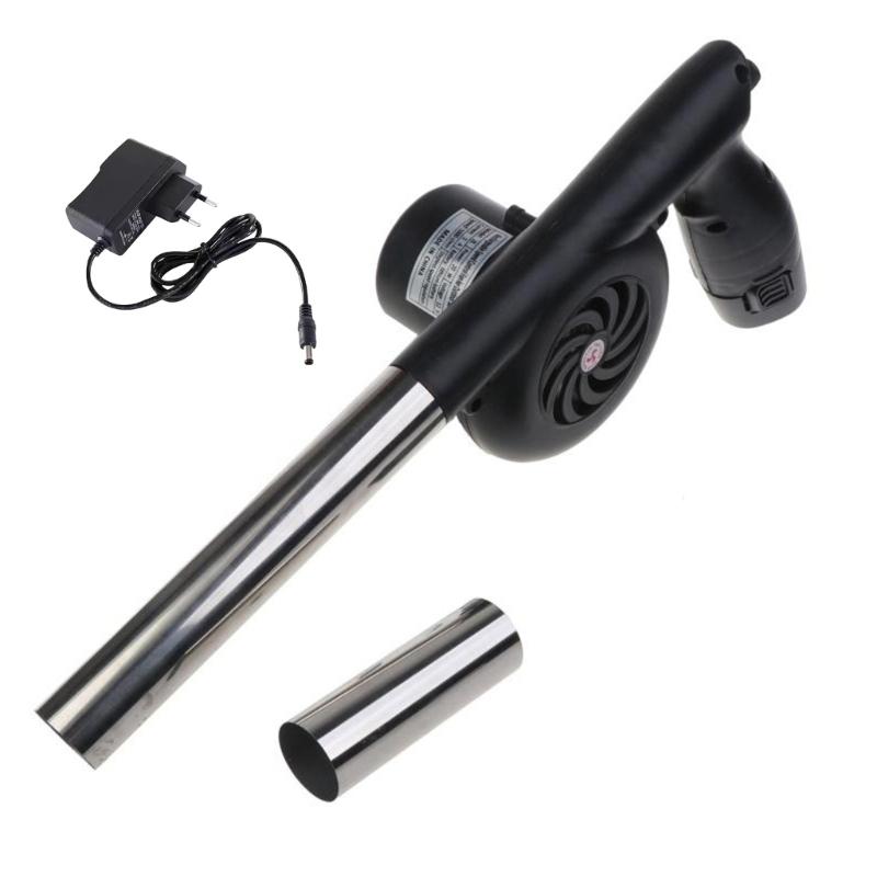 Outdoor Cooking BBQ Fan Charcoal Blower Portable Barbeque Air Blower Adjustment Speed for Barbecue Picnic Camping