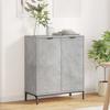Sideboard Concrete Gray 69.5 x 33 x 82 cm Engineered Wood