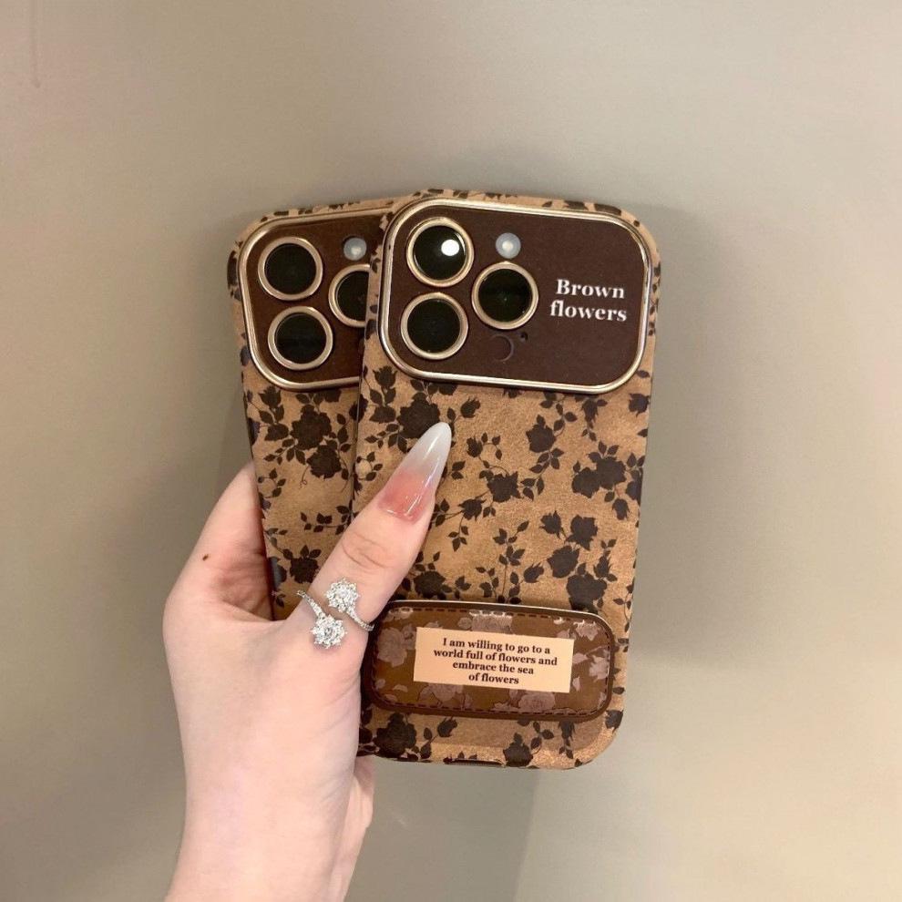 Vintage Rose Luxury Anti-Fall Apple Phone Case