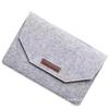 Felt Laptop Bag & Sleeve: Fits Notebook, Tablet, Adapter, Documents; Optional Logo Customization