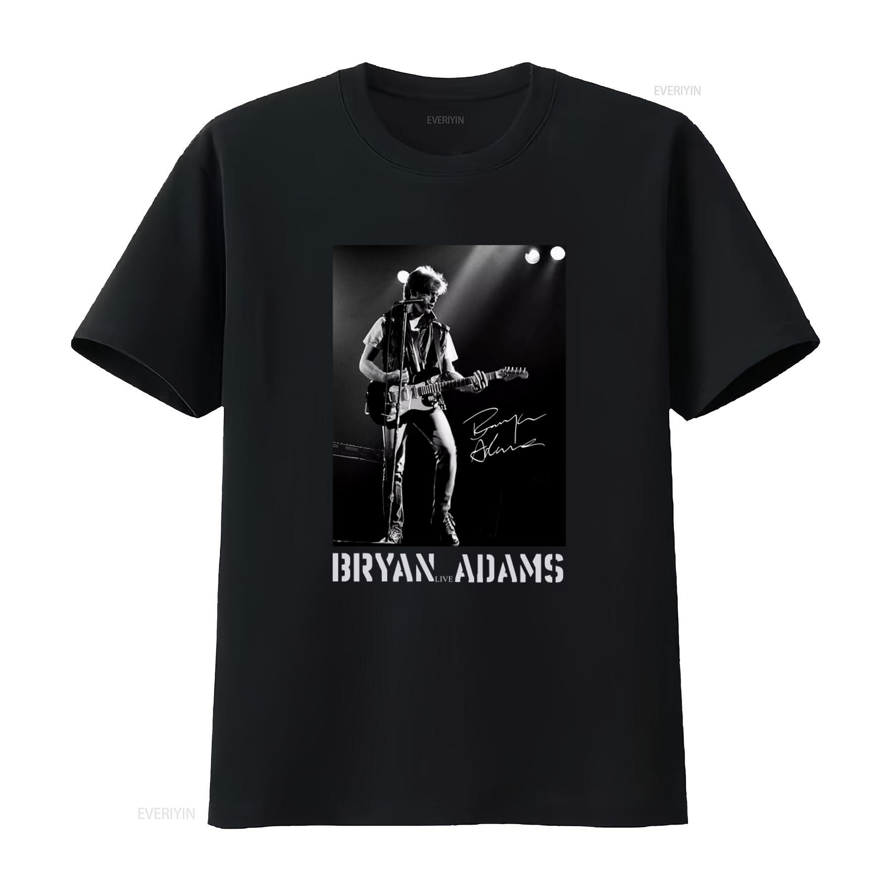 

Hot Bryan Adams Live Concert T Shirt for Unisex Rock Music Fan TLL92 Vintage Washed Unisex Graphic Comfortable Stretched Homme M