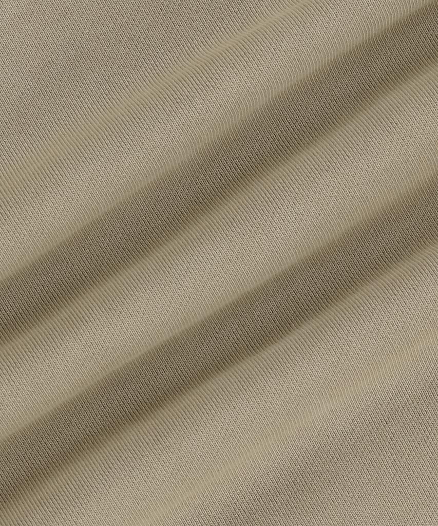 W Patch Crop Hoodie - Beige