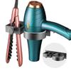 Hair Dryer Holder Wall Mounted Bathroom Hair Straightener Storage Holder Hair Tool Organizer Adhesive Toilet Blower Holder