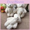 Adorable 10pcs 12cm Mini Plush Bear Wedding Gift Decor Soft Stuffed Dolls