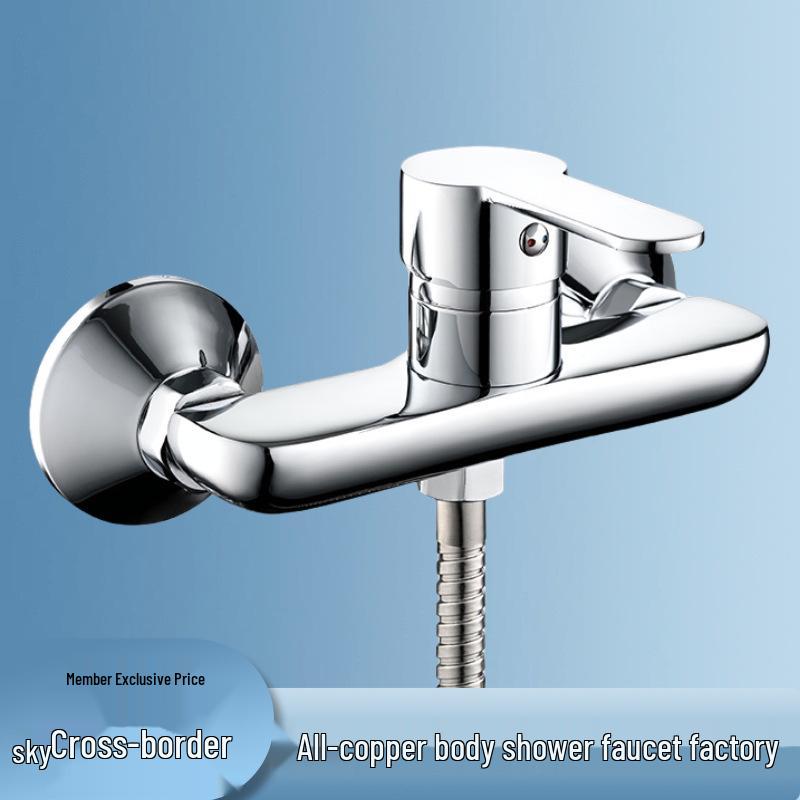 All-Copper Hot & Cold Shower Faucet Mixer Valve