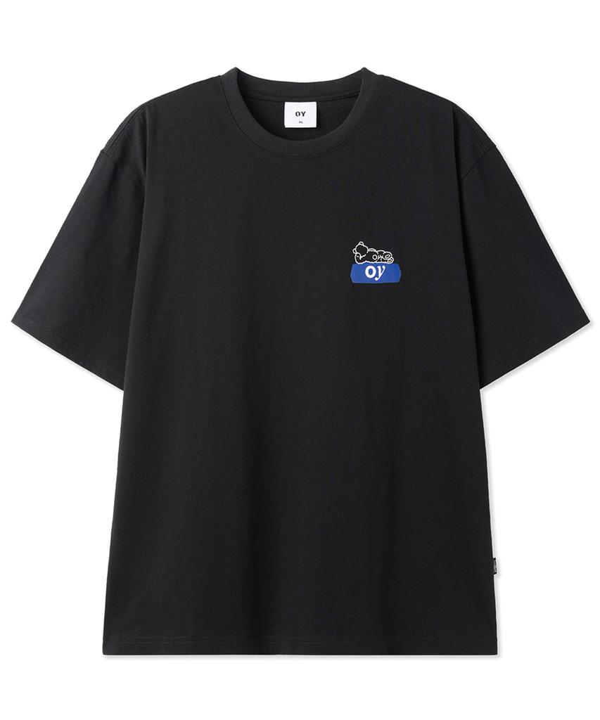 Opeunyadeu(Owai) Odolly Tape Tee - Black