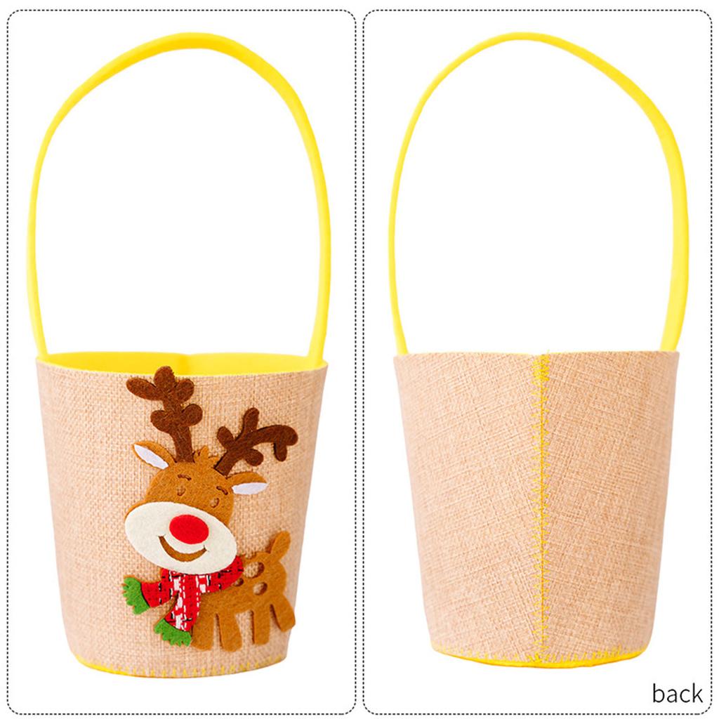 Christmas Decoration Cartoon Tote Bag Christmas Gift Bag Children's Candy Bag Gift Bag