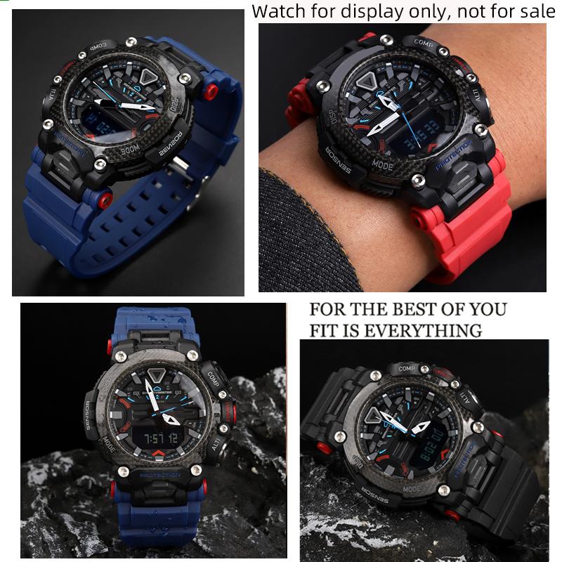 GR B200 For Casio grb200 G-shock Series GR-B200 strap Bracelet Men's Waterproof TPU High Elastic Watch Strap GR-B2001B