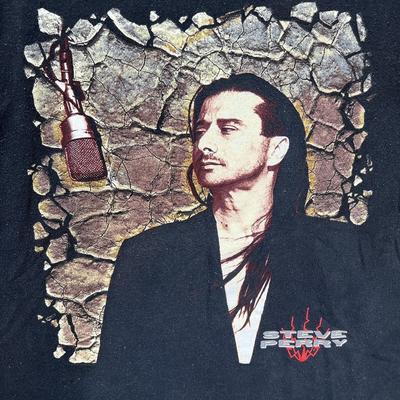VTG Steve Perry The Love Of Strange Medicine Shirt Black Unisex S-5XL Unisex T-Shirt