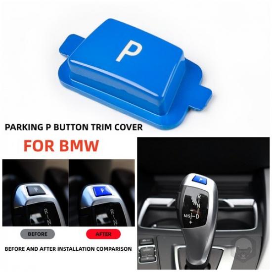 

For BMW 3 5 7 Series F30 F02 F10 F07 Gear Shift Knob P Parking Button Cover Trim