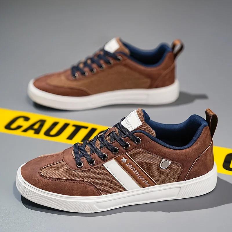 Men Shoes Canvas High Quality Breathable Flats Lace Up Leisure Big Size Fashion Comfort Soft Sole Non Slip Casual Shoes Men