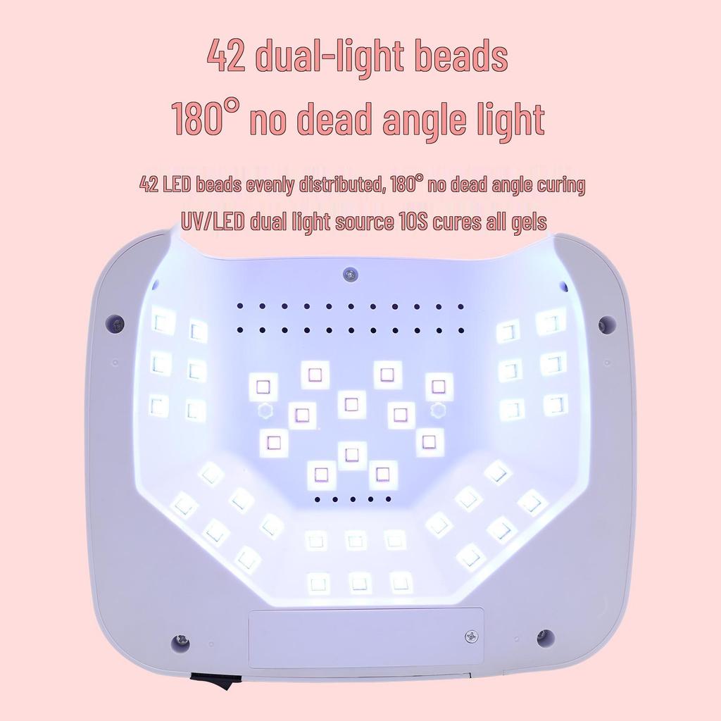 SS10 168W Rechargeable Nail Lamp - High-Power, Quick-Dry Curing for Nail Salons