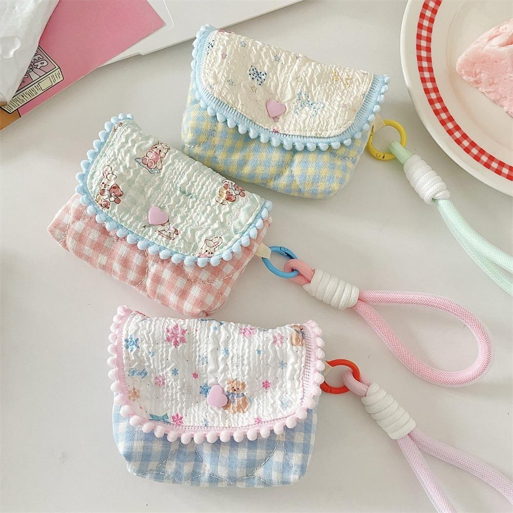Cartoon Cute Student Coin Purse Korean Fashion Wallet for Girls Portable Small Storage Bag