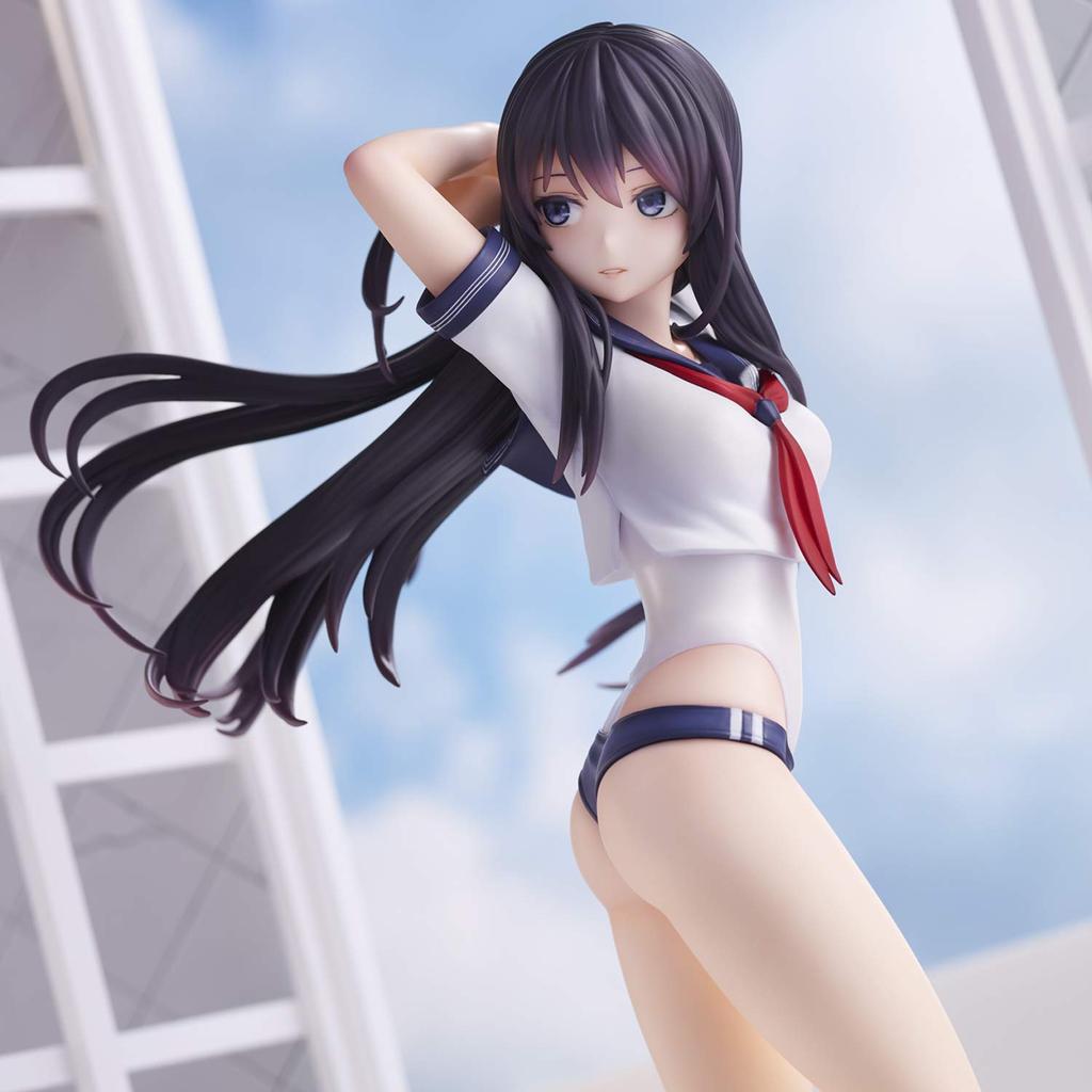 Union Creative Coffee Kizoku Illustration "Shiramine Rika-chan" Non-scale PVC & ABS Painted Complete Figure