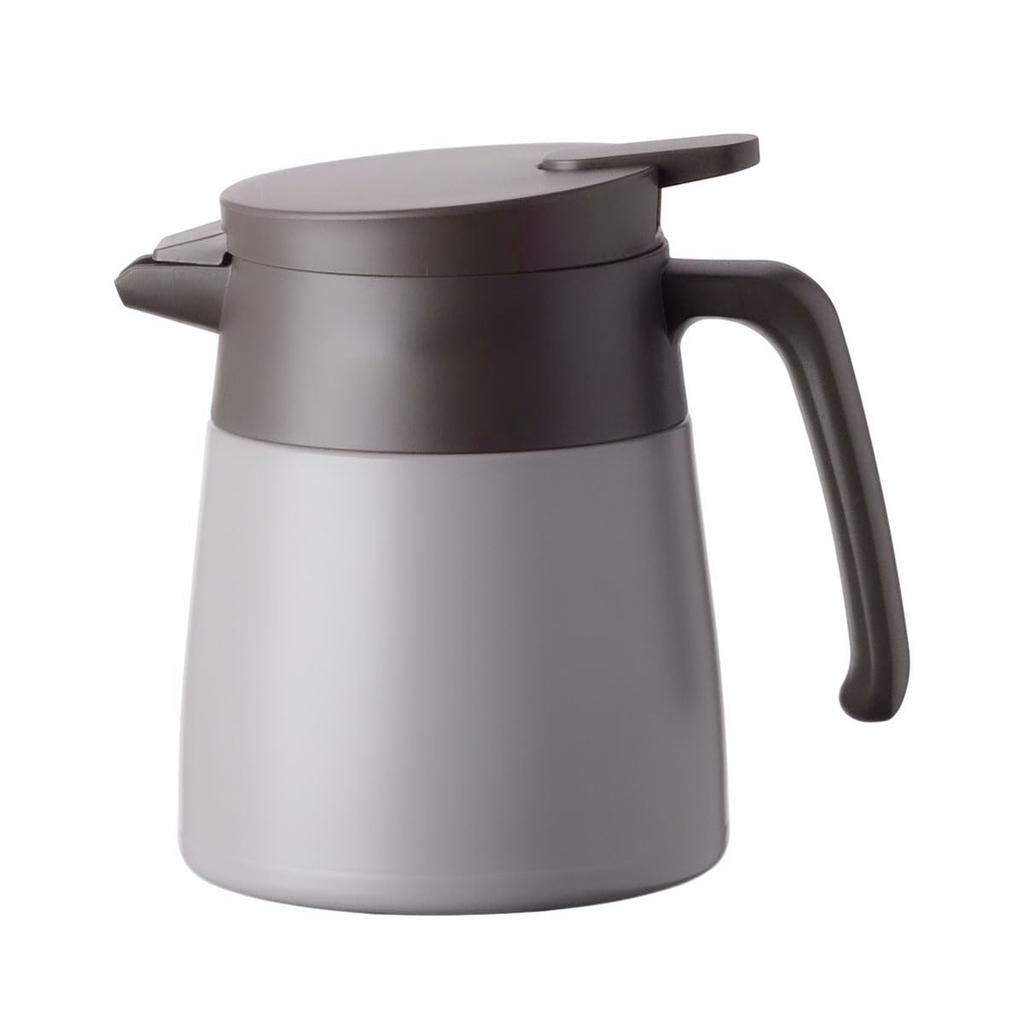 Atlas Coffee Server Tabletop Pot Thermal Pot 800ml Vacuum Insulated Thermos Stainless Steel Easy To Wash Direct Drip Unbreakable Wide Mouth Stylish