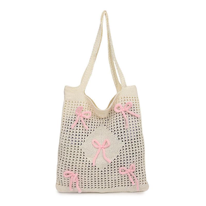 Women's Large Capacity Summer Beach Crossbody Straw Woven Bag
