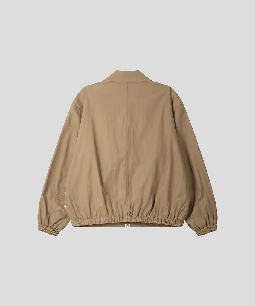 Black Moment Signature Nylon Oversized Blouson 2Way[[Beige]