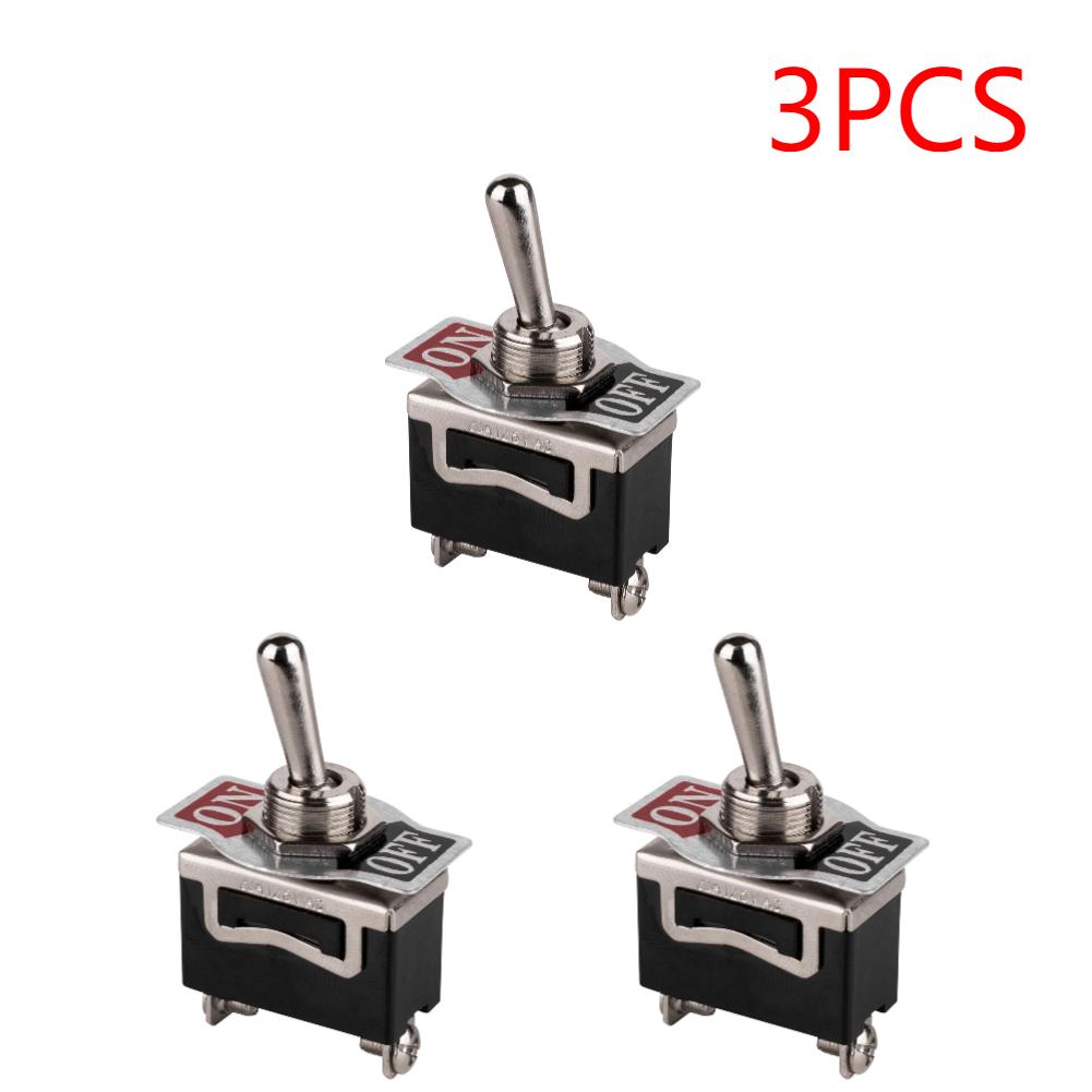 1-10Pcs Heavy Duty Car Boat Rocker Toggle Switch 15A 250V 2Pin SPST ON/OFF Rocker Switches Waterproof Boot Button