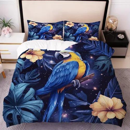 Comforter Toucan Tropical With Toucan Tropical Pattern Suitable For Children Kids And Adults Soft And Breathable