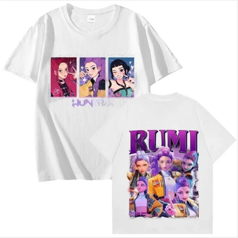 T-Shirt Female Cartoon Printed T-Shirt Fashion Short Sleeve T-Shirt Comfortable Casual Clothing Top T-Shirts Girls