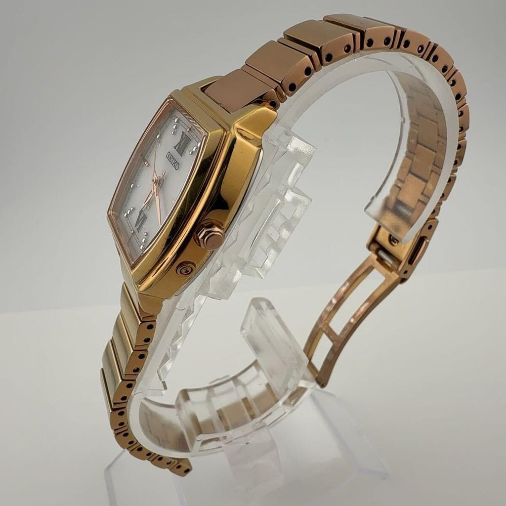 SEIKO Lukia Working Solar Reception Confirmed 1B22-0BG0 Ladies' Watch, Condition, Radio-Controlled Powered, [W318]